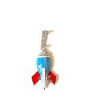 Astral Space Rocket EMoji Pendant