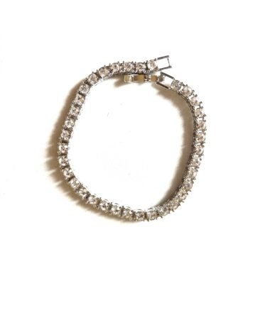 Superstar Iced Out 5mmTennis Bracelet 14k white gold