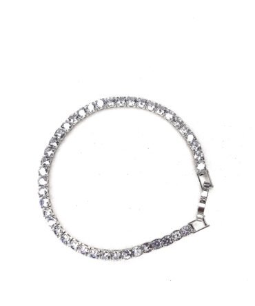 3mm Tennis Bracelet 14k white gold