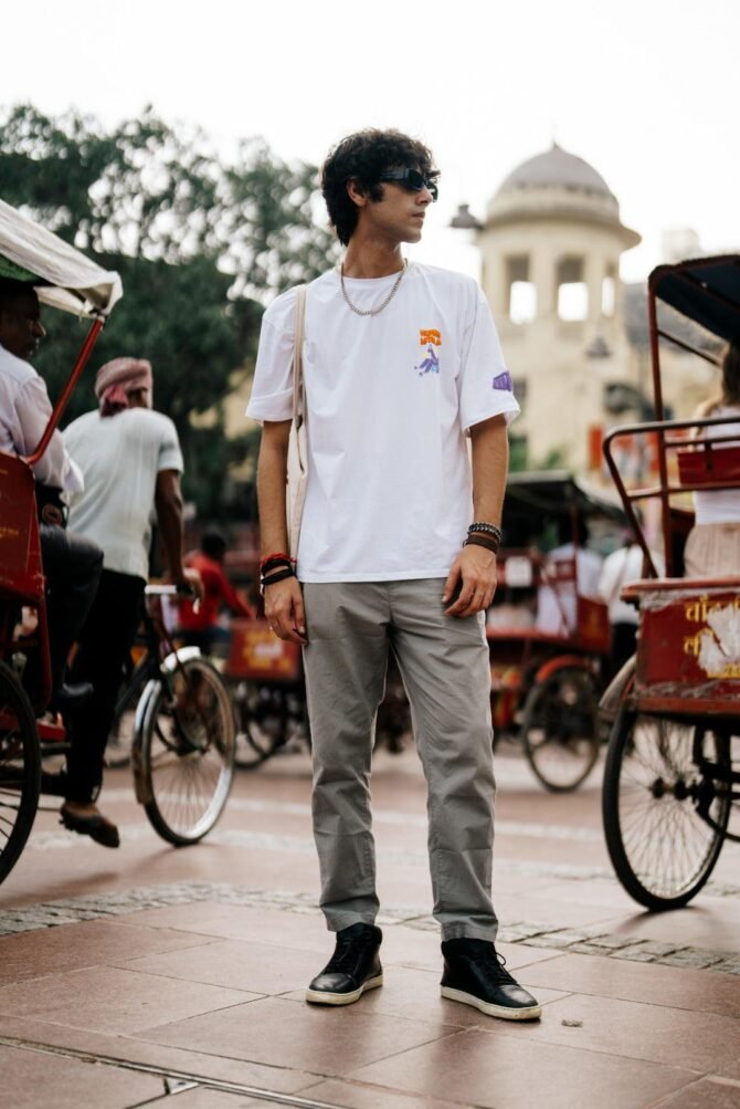 Zostel Live It Now Oversized T-shirt White