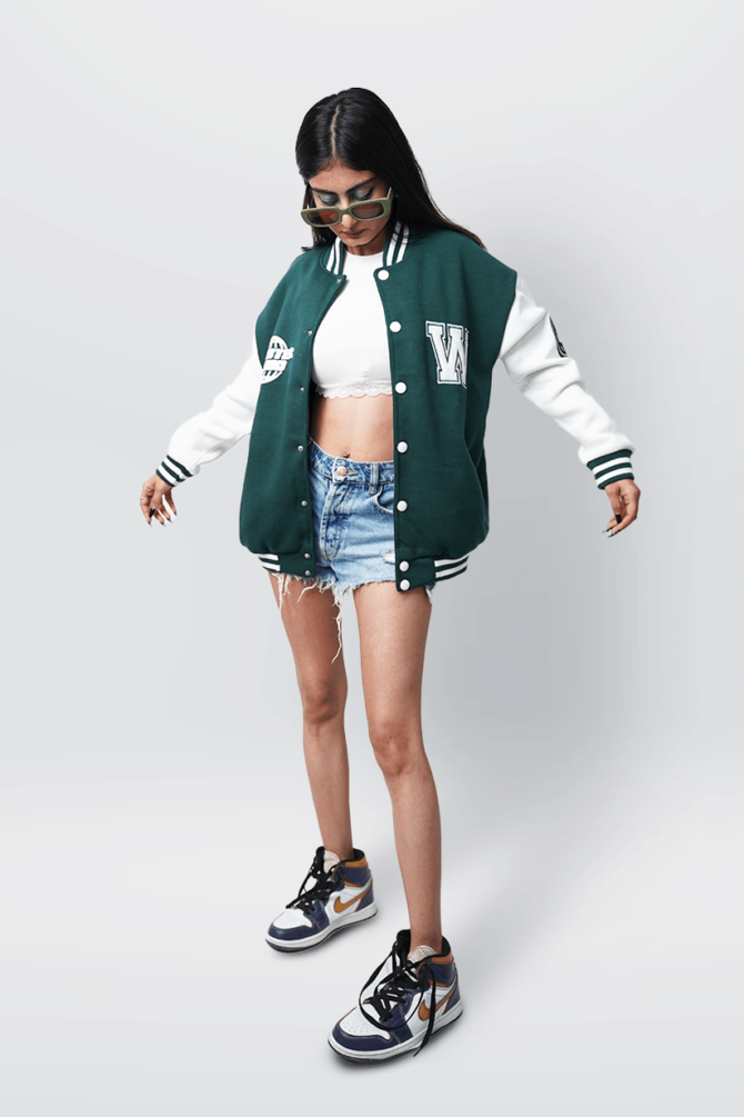 AESTHETIC AWARENESS VARSITY JACKET