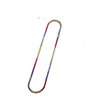 SPECTRUM TENNIS NECKLACE