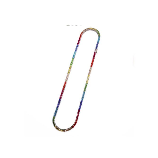 SPECTRUM TENNIS NECKLACE