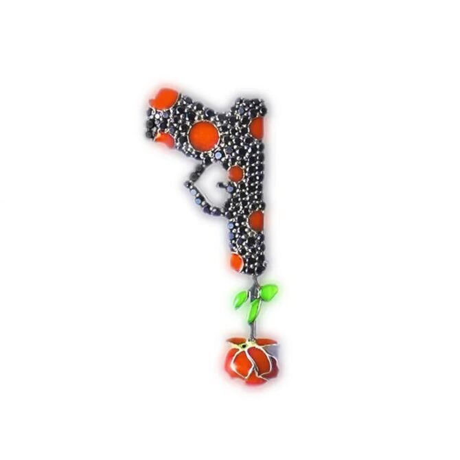 DOTTED LOVE GLOCK PENDANT