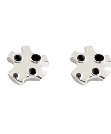 DOTTED STUD - ENAMEL