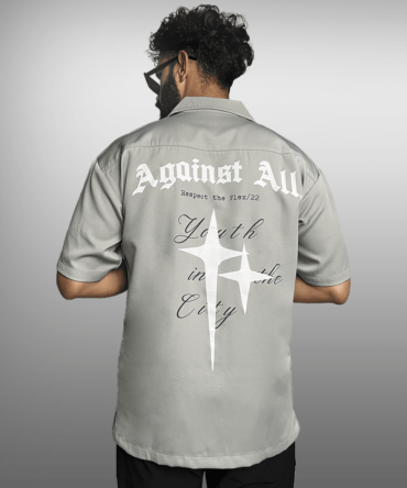 Against All Bowling Shirt