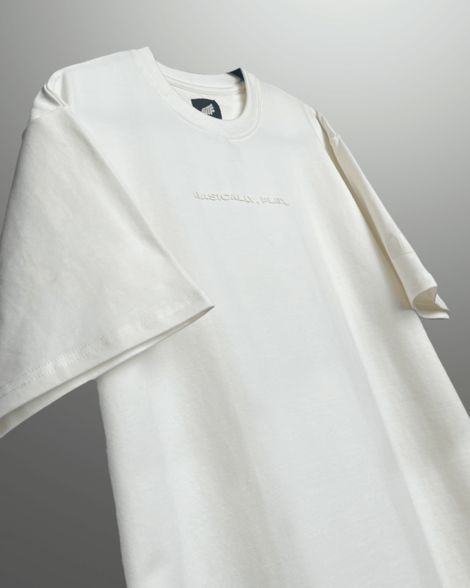 Basic Off White Heavyweight T-shirt