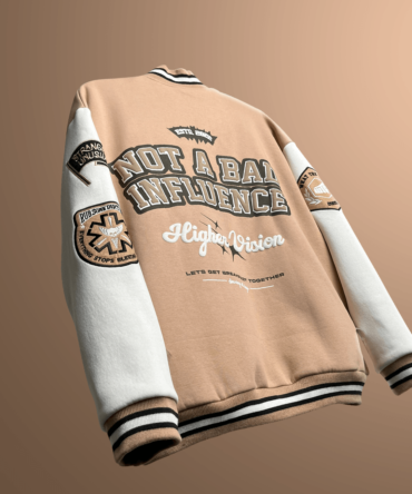 NOT A BAD INFLUENCE Varsity Jacket