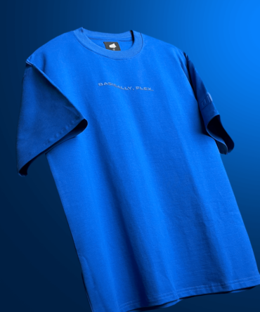 Basic Blue Heavyweight T-shirt
