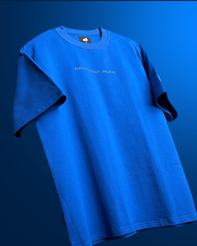 Basic Blue Heavyweight T-shirt