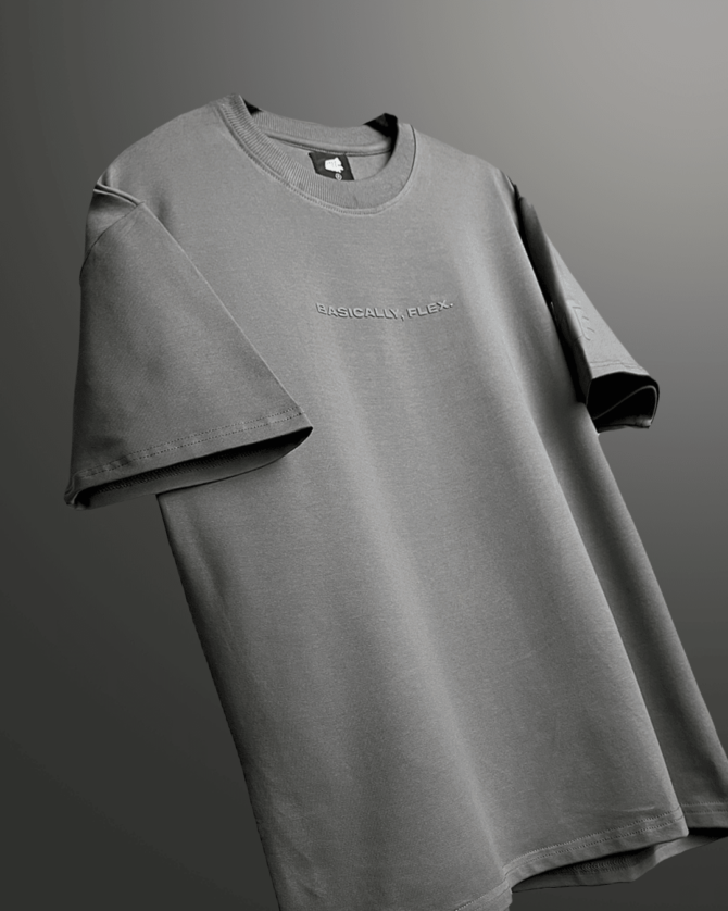 Basic Grey Heavyweight T-shirt