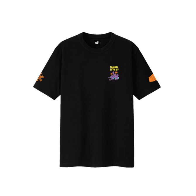 Zostel Live It Now Oversized T-shirt Black