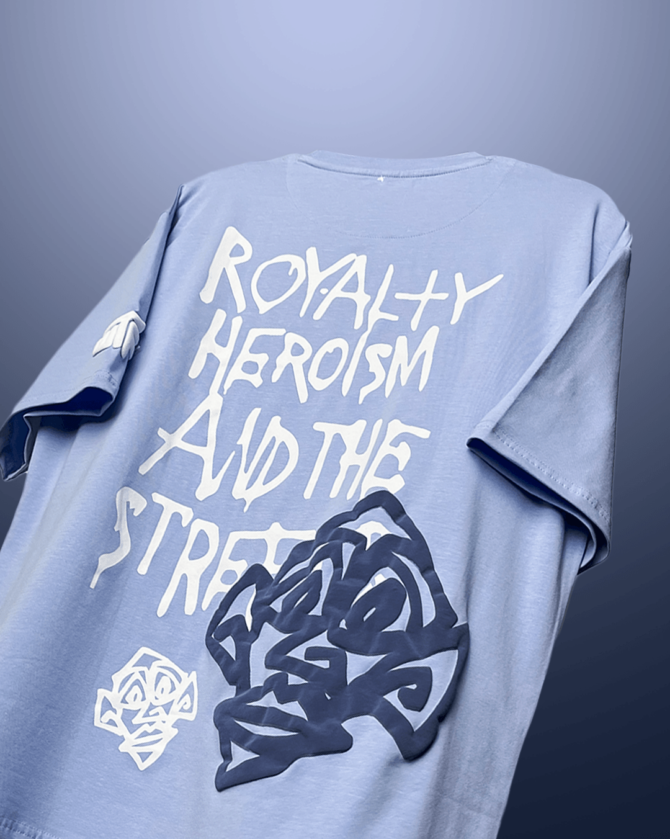 Royalty Heroism Oversized T-shirt