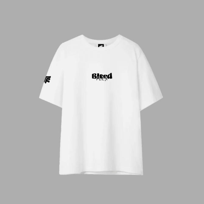 Bleed Flex White Heavyweight T-shirt