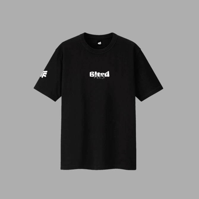 Bleed Flex Black Heavyweight T-shirt