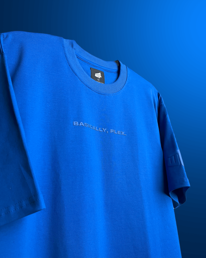 Basic Blue Heavyweight T-shirt