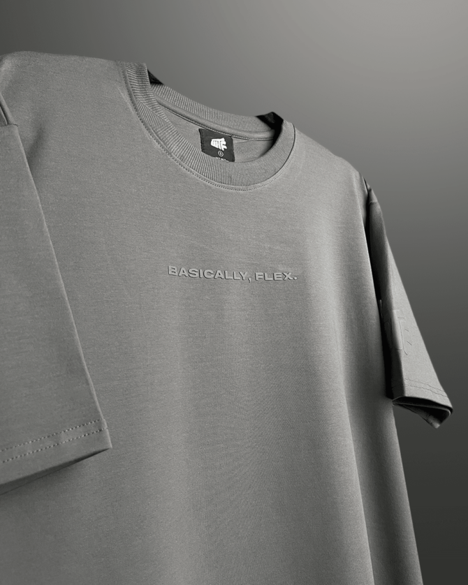 Basic Grey Heavyweight T-shirt