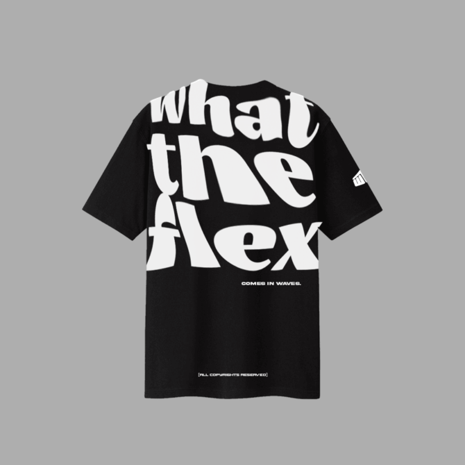 Bleed Flex Black Heavyweight T-shirt