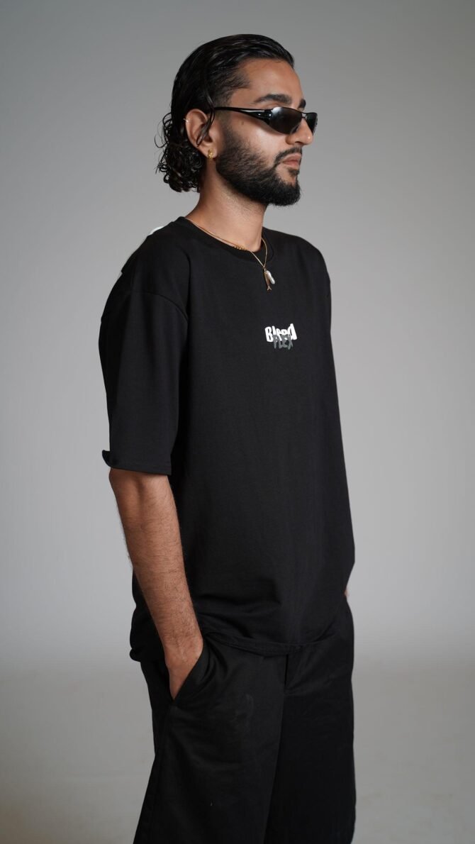 Bleed Flex Black Heavyweight T-shirt