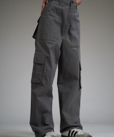 Charcoal Grey Unisex Cargo