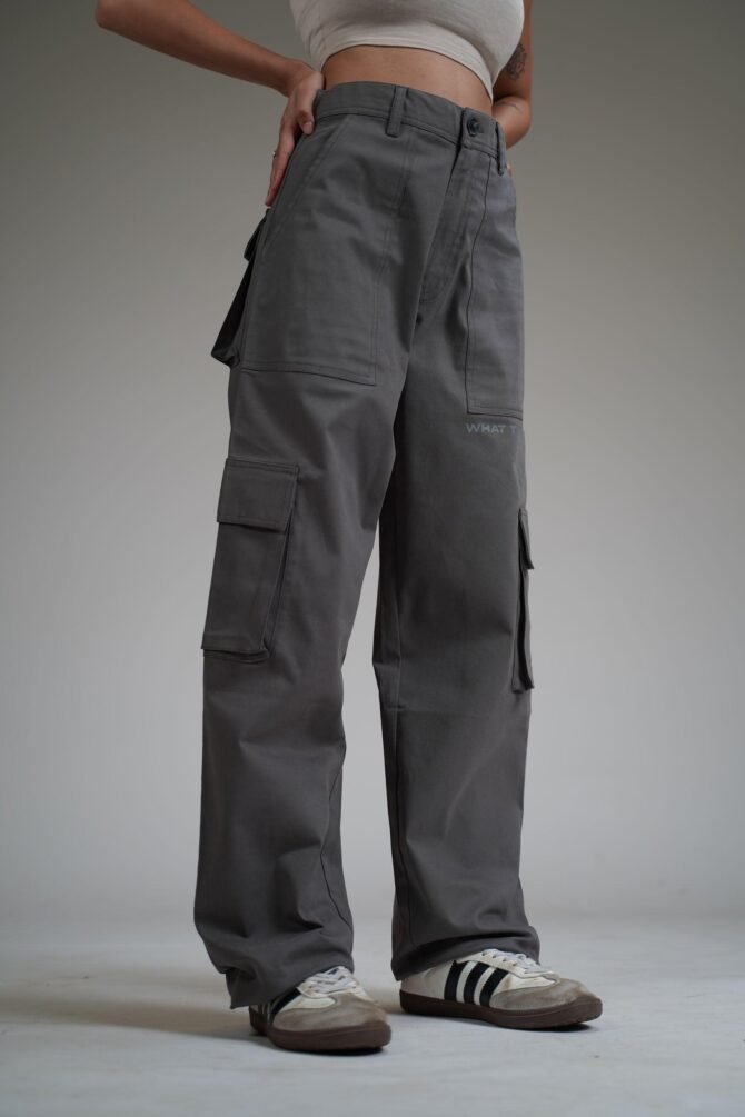 Charcoal Grey Unisex Cargo