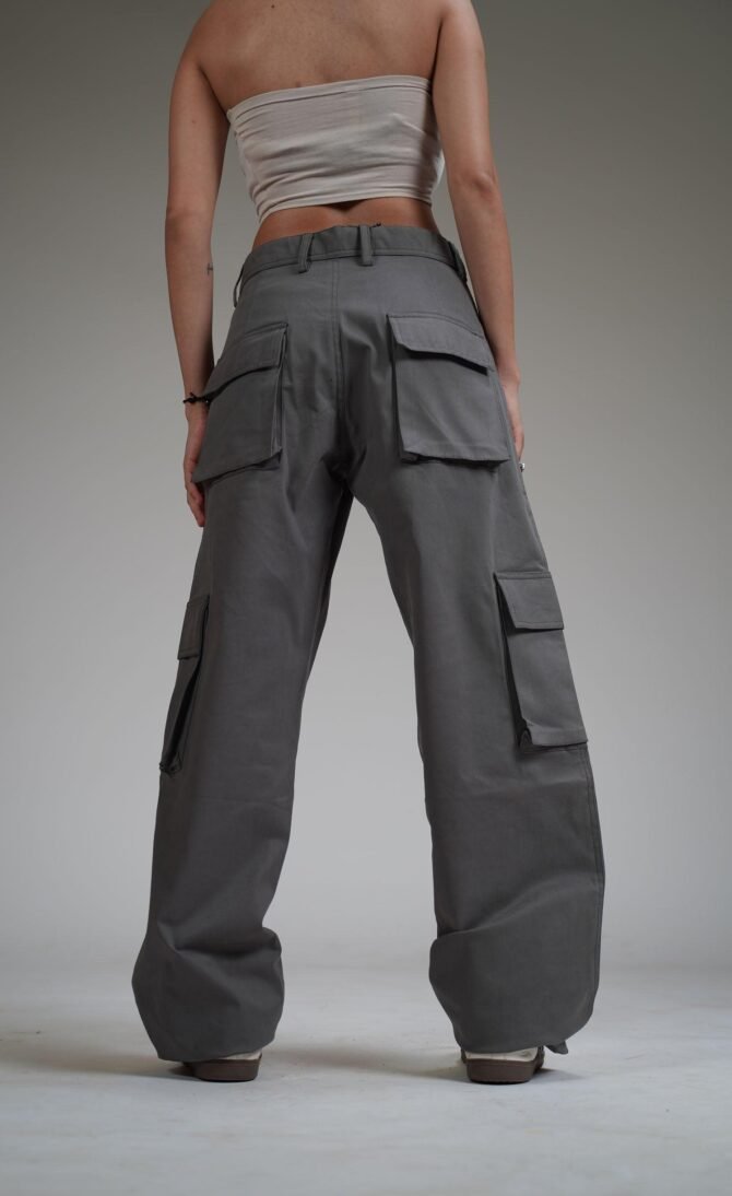 Charcoal Grey Unisex Cargo