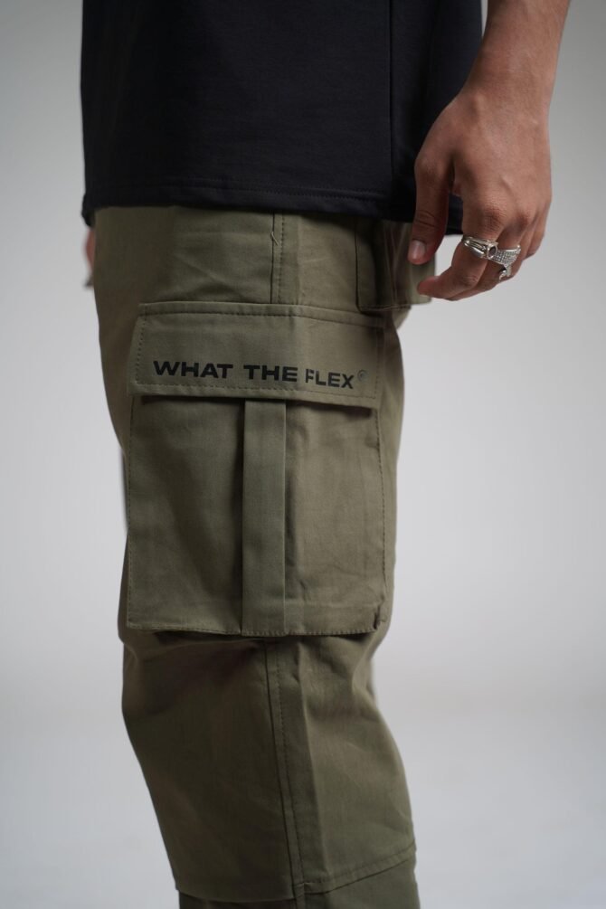 Olive Panel Unisex Cargo