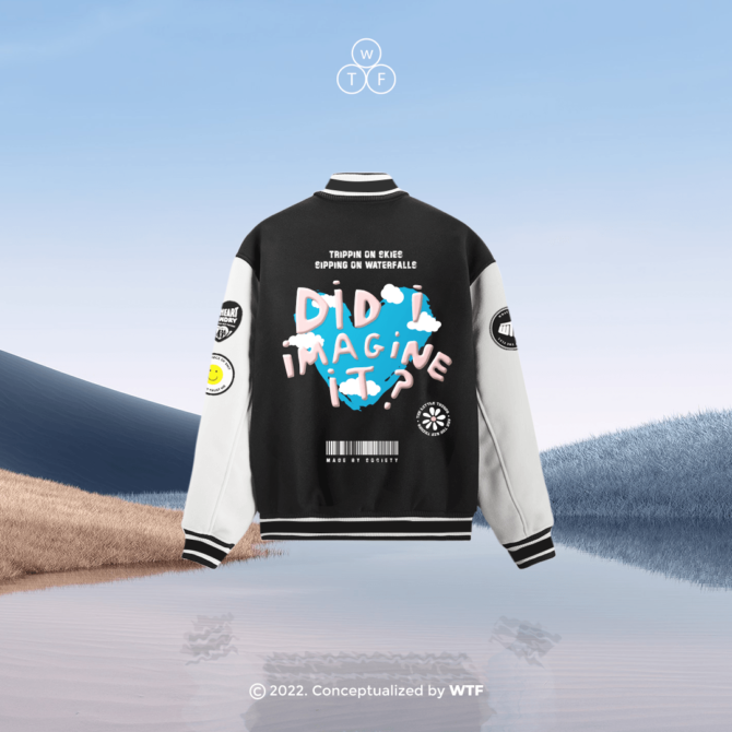 DID I IMAGINE IT? VARSITY JACKET