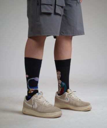 Grey Zipper Utility Shorts