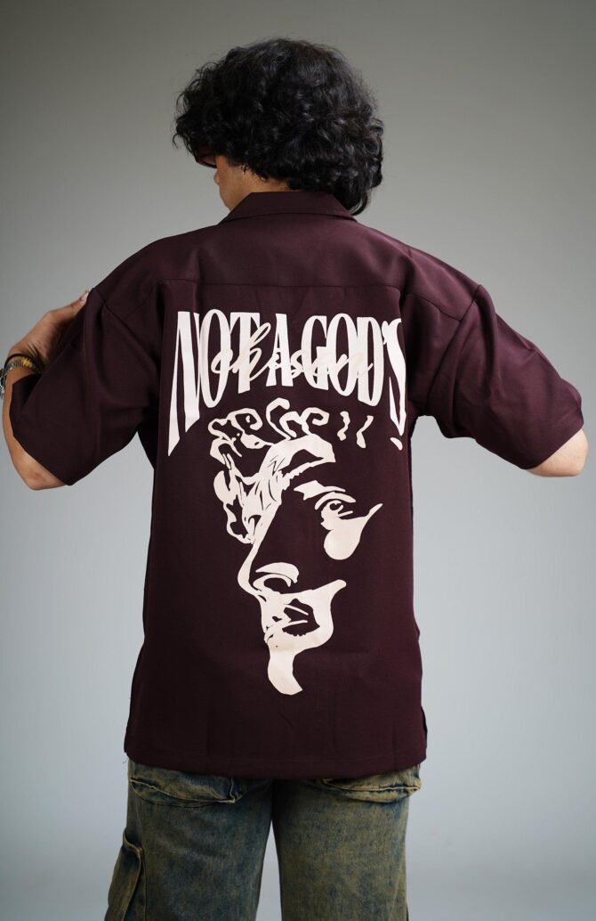 Face of God Bowling Shirt