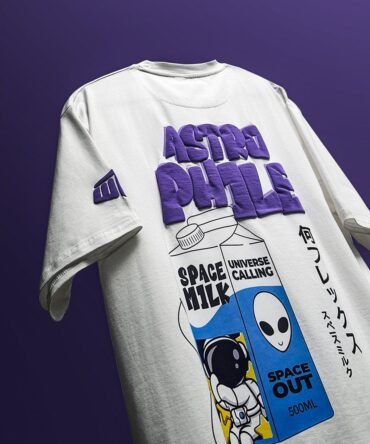Space Milk Oversized T-Shirt