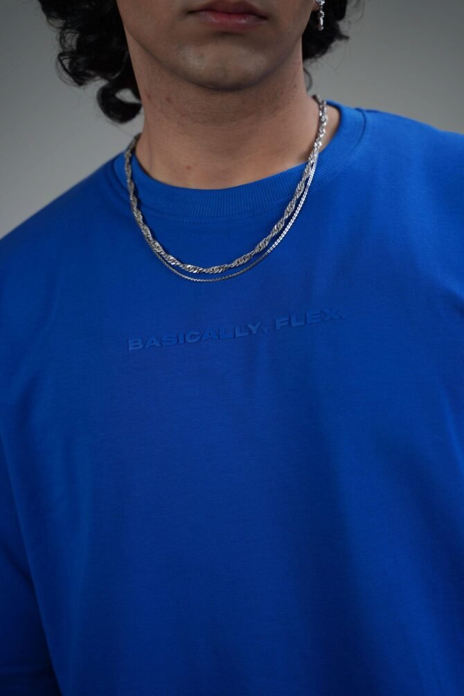 Basic Blue Heavyweight T-shirt