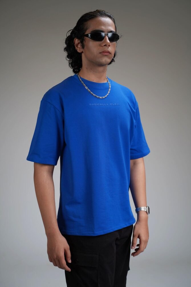 Basic Blue Heavyweight T-shirt