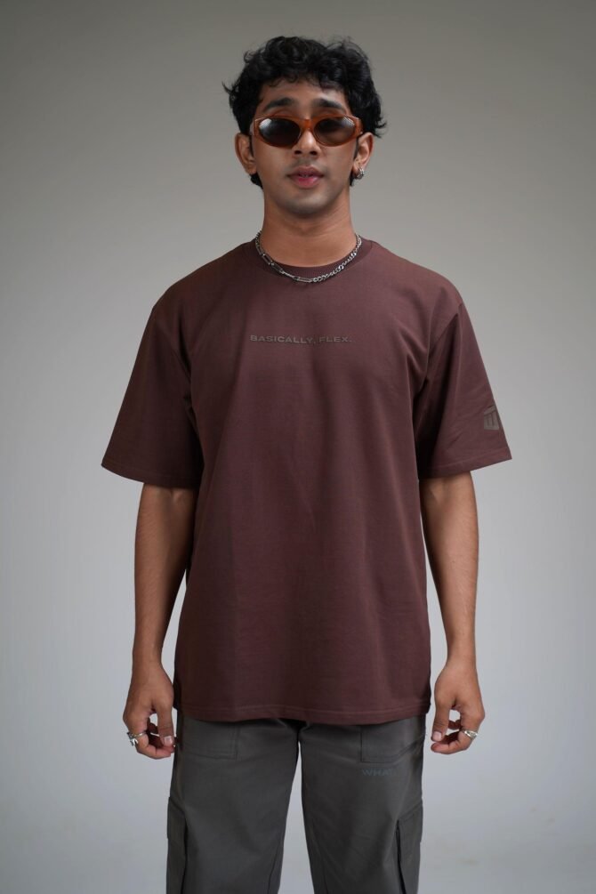 Basic Brown Heavyweight T-shirt