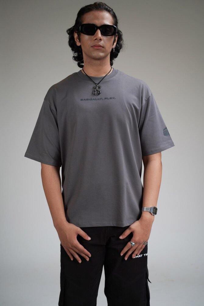 Basic Grey Heavyweight T-shirt