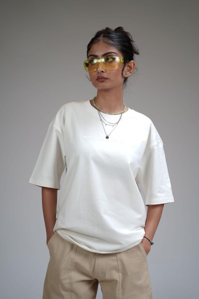 Basic Off White Heavyweight T-shirt