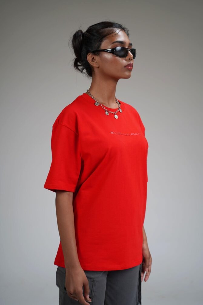Basic Red Heavyweight T-shirt