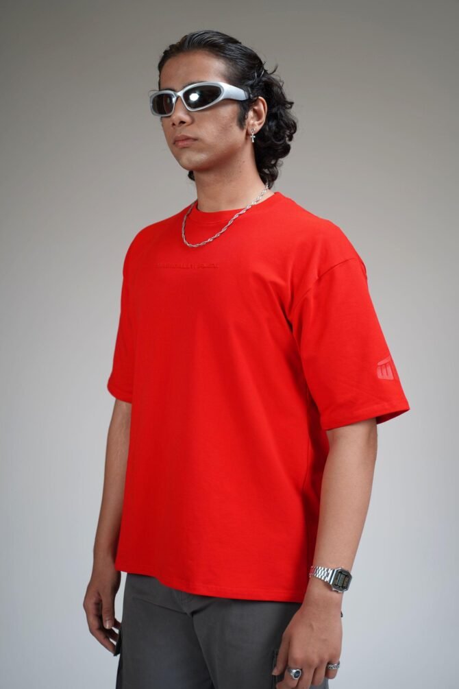 Basic Red Heavyweight T-shirt