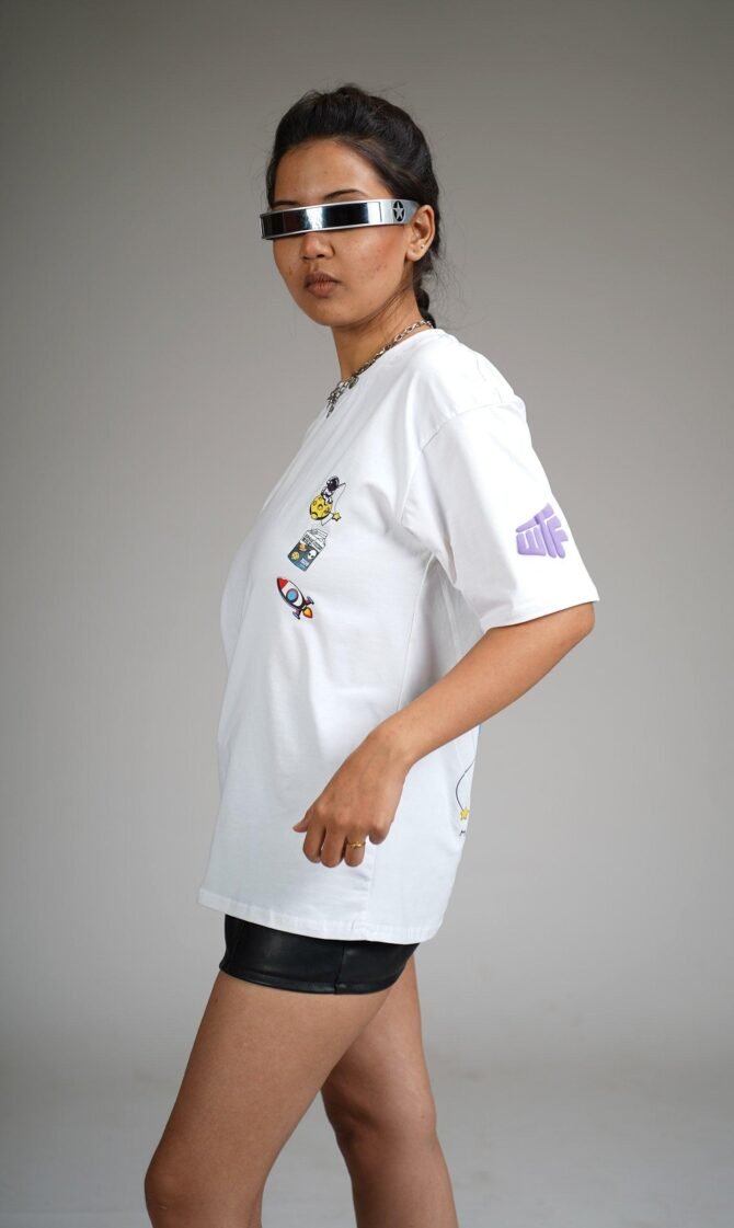 Space Milk Oversized T-Shirt