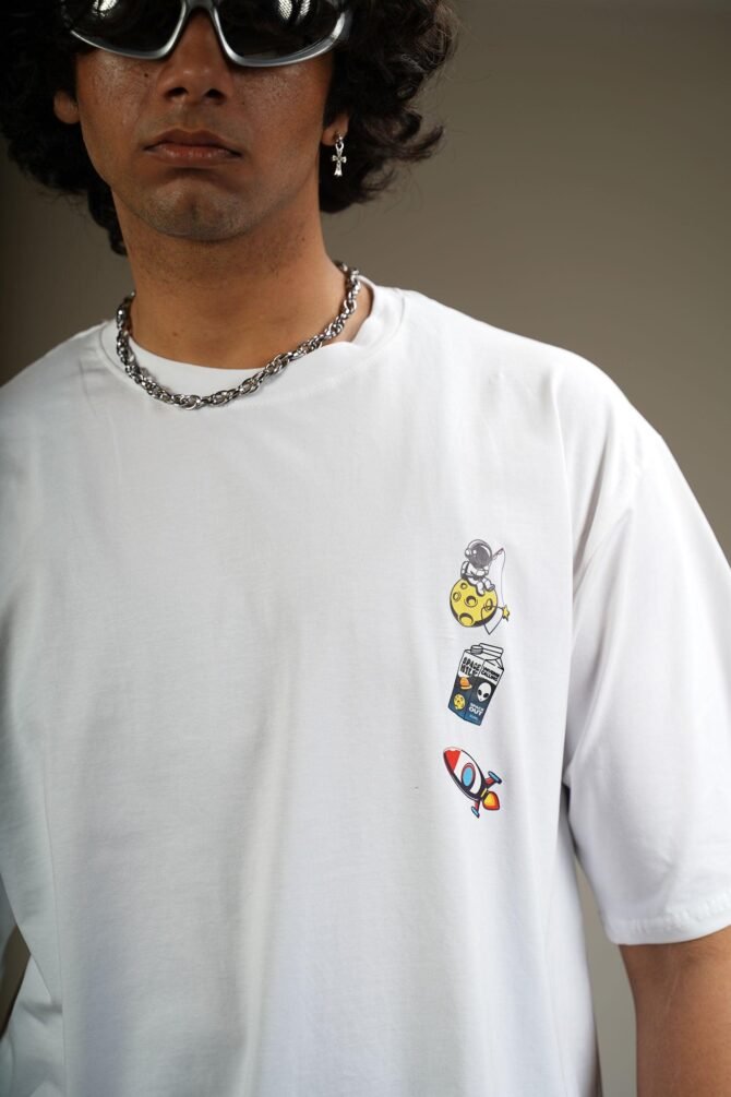 Space Milk Oversized T-Shirt