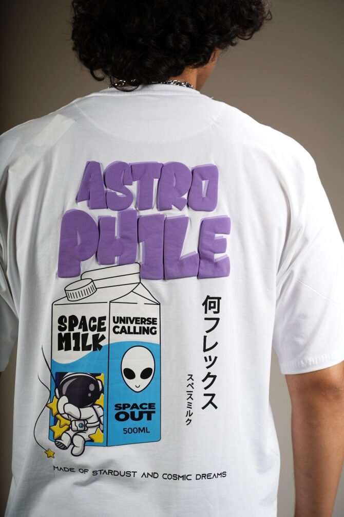 Space Milk Oversized T-Shirt