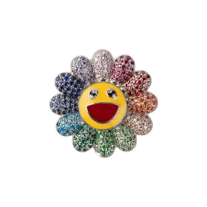ICED SPINNING MURAKAMI FLOWER
