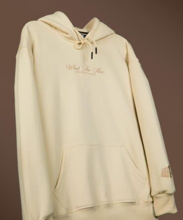 Basic Beige Oversized Hoodie