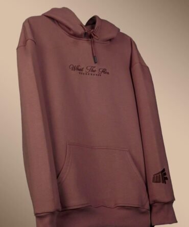 Basic Brown Oversized Hoodie