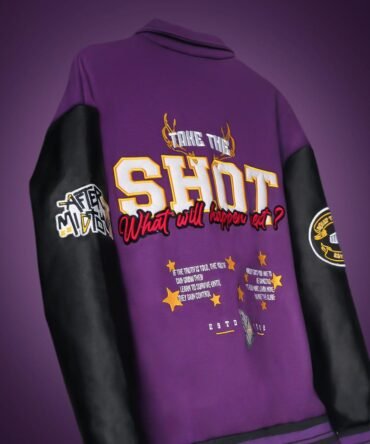 TAKE THE SHOT Varsity Jacket