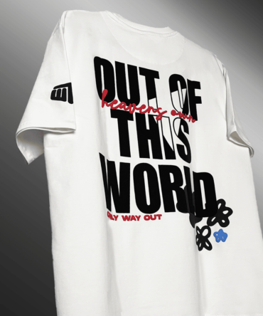 Unfollow The World Heavyweight T-shirt