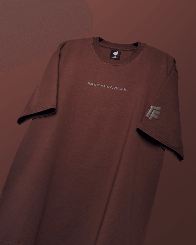 Basic Brown Heavyweight T-shirt