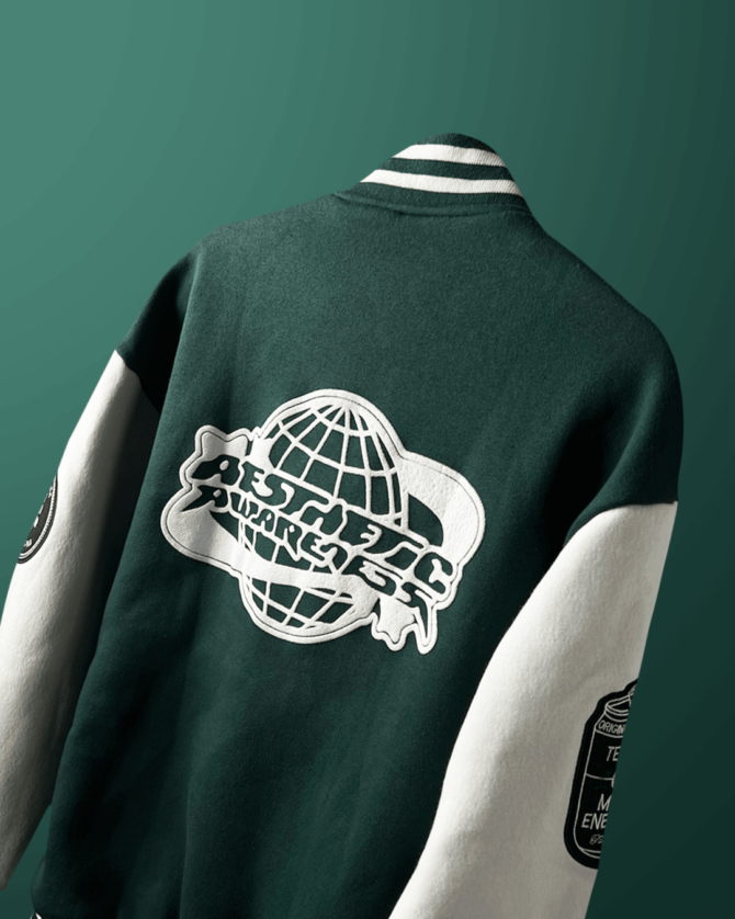AESTHETIC AWARENESS VARSITY JACKET