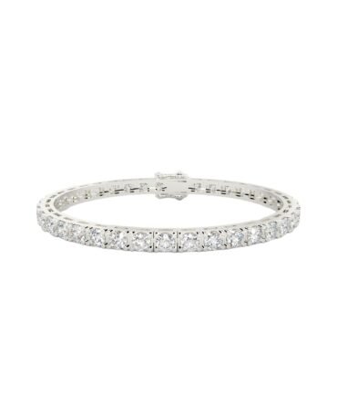 WHITE MICRO DIAMOND BRACELET