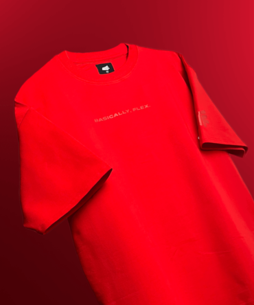 Basic Red Heavyweight T-shirt